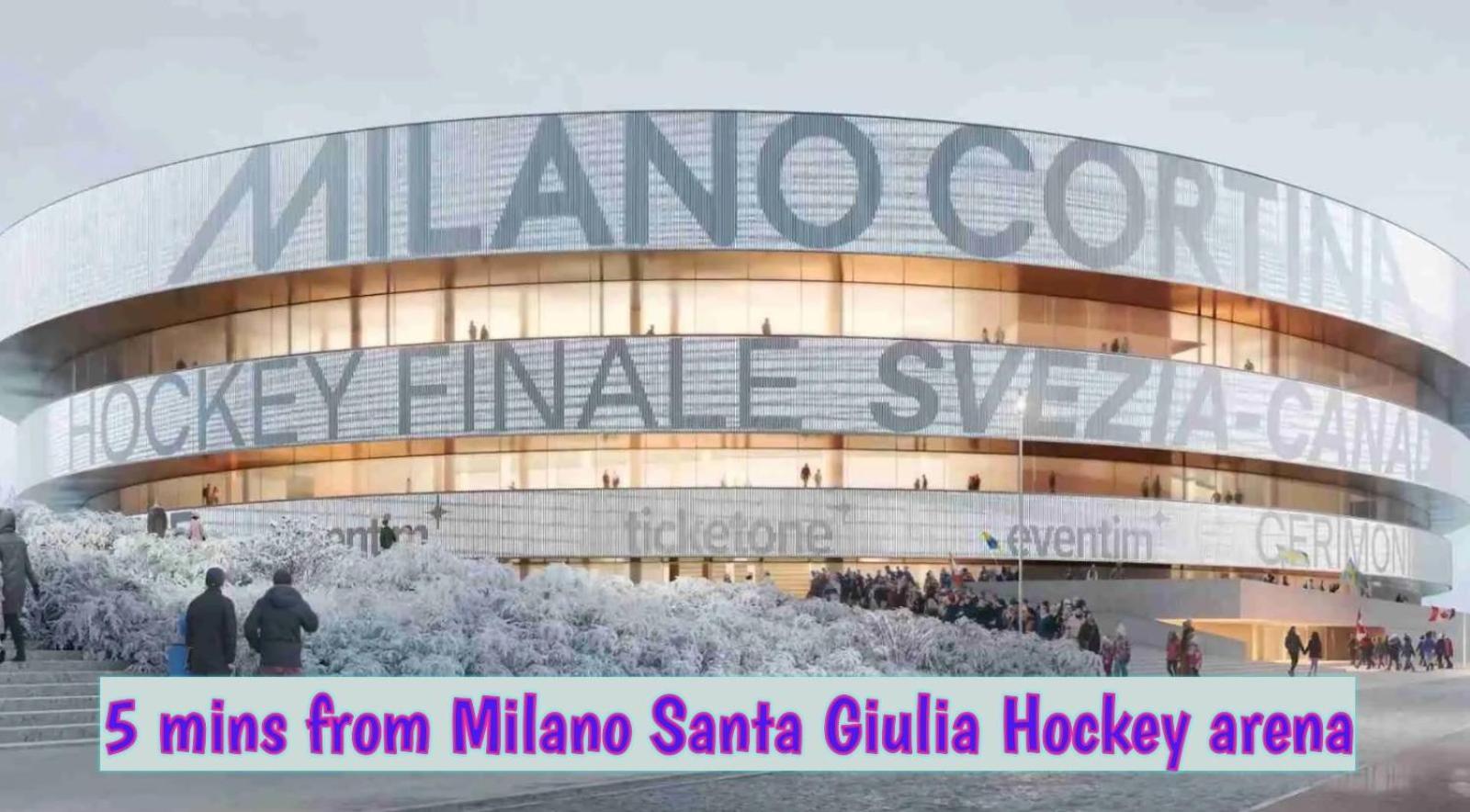 Mini Loft Fabrique - Milano Santa Giulia Hockey Arena Lejlighed Eksteriør billede